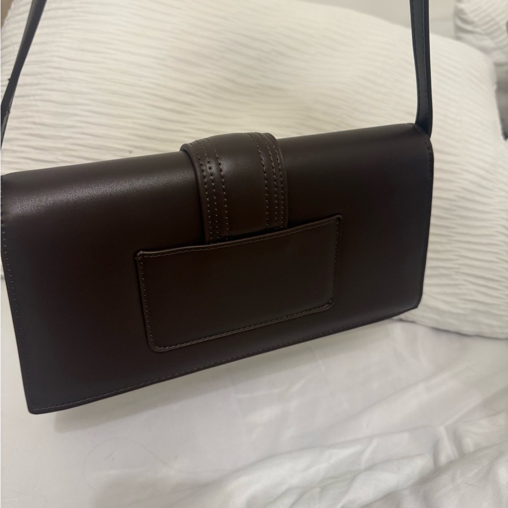 Jacquemus Brown Leather Shoulder Bag - Picture 4 of 16